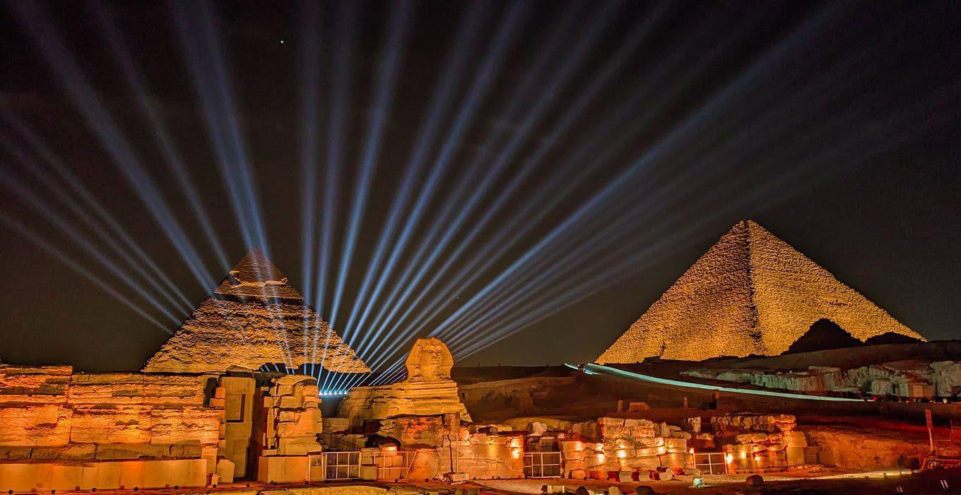 Pyramiden Ton- & Lichtshow: Abendspektakel in Gizeh